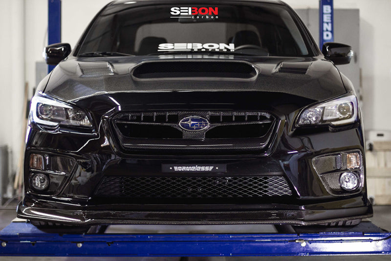 SEI Grilles - Seibon 2015 Subaru WRX OEM Carbon Fiber Front Grill