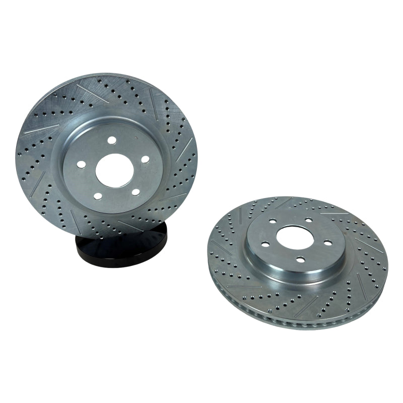 BAE Claw Performance Rotors - Baer Brakes 18-25 Jeep Wrangler JL/20-25 Gladiator JT Big Claw Performance Front Rotors