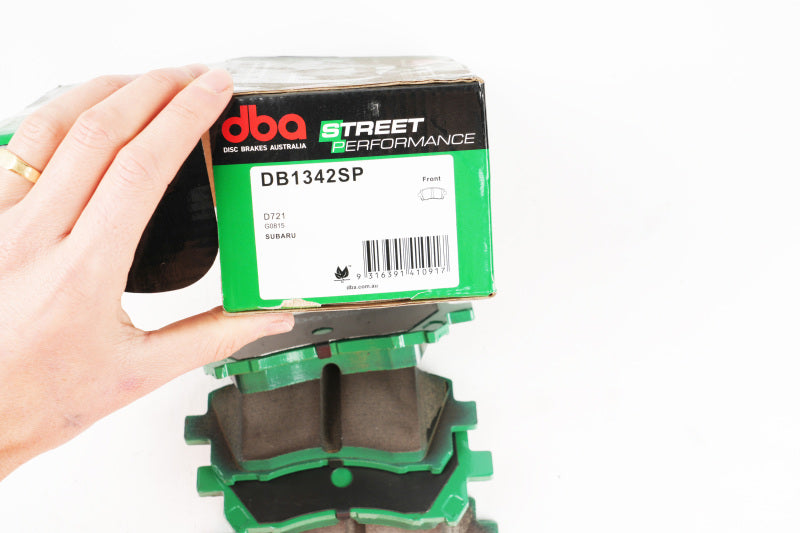 DBA SP500 Brake Pads - DBA 02-03 Subaru WRX / 98-01 Subaru Impreza SP500 Front Brake Pads