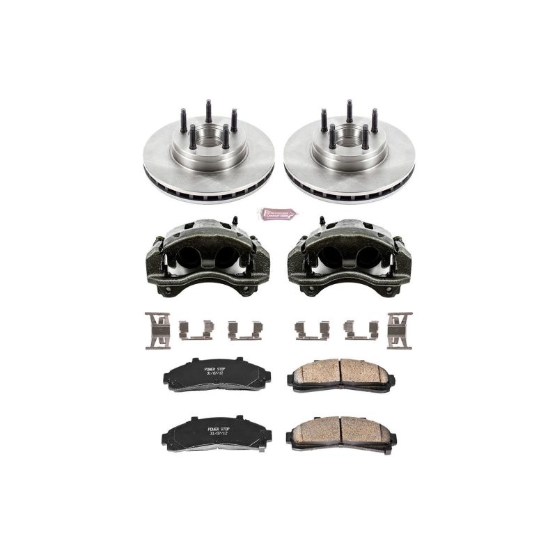PSB Autospecialty Kit w/Cals - Power Stop 95-97 Ford Ranger Front Autospecialty Brake Kit w/Calipers