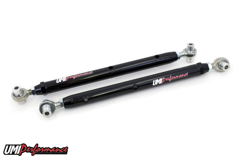UMI Lower Control Arms - UMI Performance 78-88 GM G-Body Double Adjustable Lower Control Arms with Rod Ends