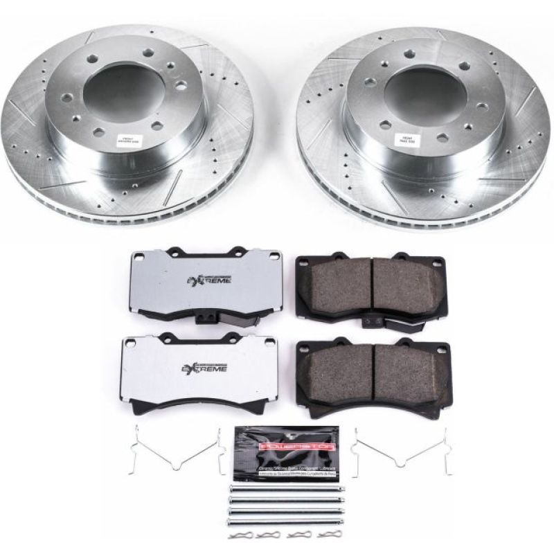 PSB Z36 Truck & Tow Kit - Power Stop 06-10 Hummer H3 Front Z36 Truck & Tow Brake Kit
