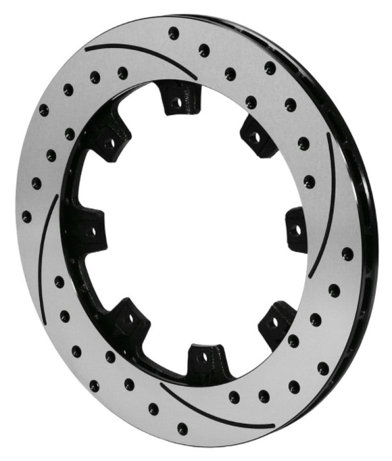 WIL Rotors - Wilwood Rotor-ULHP Iron RH-SRP BLK Drl 12.19 x .810 - 8 on 7.78in