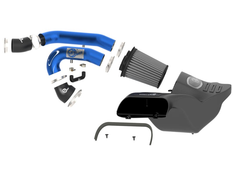 AFE Momentum XP Cold Air Intakes - aFe POWER Momentum XP Pro Dry S Intake System 2017 Ford F-150 Raptor V6-3.5L (tt) EcoBoost