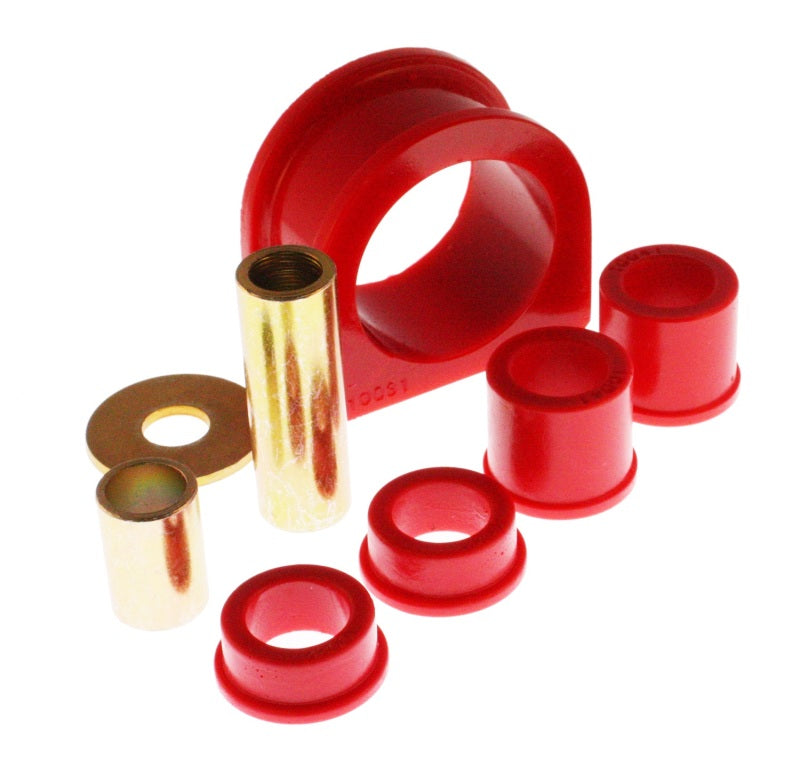 ES Steering Rack Bush - Red - Energy Suspension 95-04 Toyota Pickup 4WD / 96-02 4Runner Front Rack and Pinion Bushing Set - Red