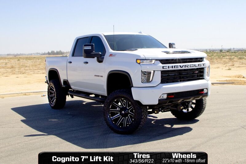 COG Lift Kit - Performance - Cognito 20-24 Chevy/GMC Silv/Sierra 2500/3500 HD 2WD/4WD 7in Perf Lift Kit w/ Fox PSRR 2.0 Shocks