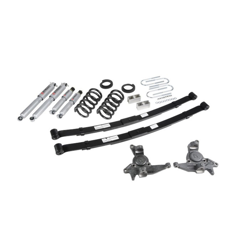 BT Lower Kit w SP Shocks - Belltech LOWERING KIT WITH SP SHOCKS