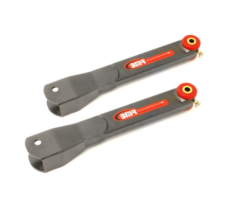 BMR Trailing Arms - BMR 10-15 5th Gen Camaro Non-Adj. Rear Trailing Arms (Polyurethane) - Black Hammertone