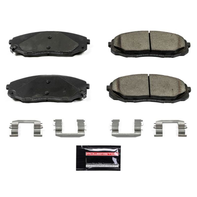 PSB Z23 Evolution Brake Pads - Power Stop 15-19 Kia Sedona Front Z23 Evolution Sport Brake Pads w/Hardware