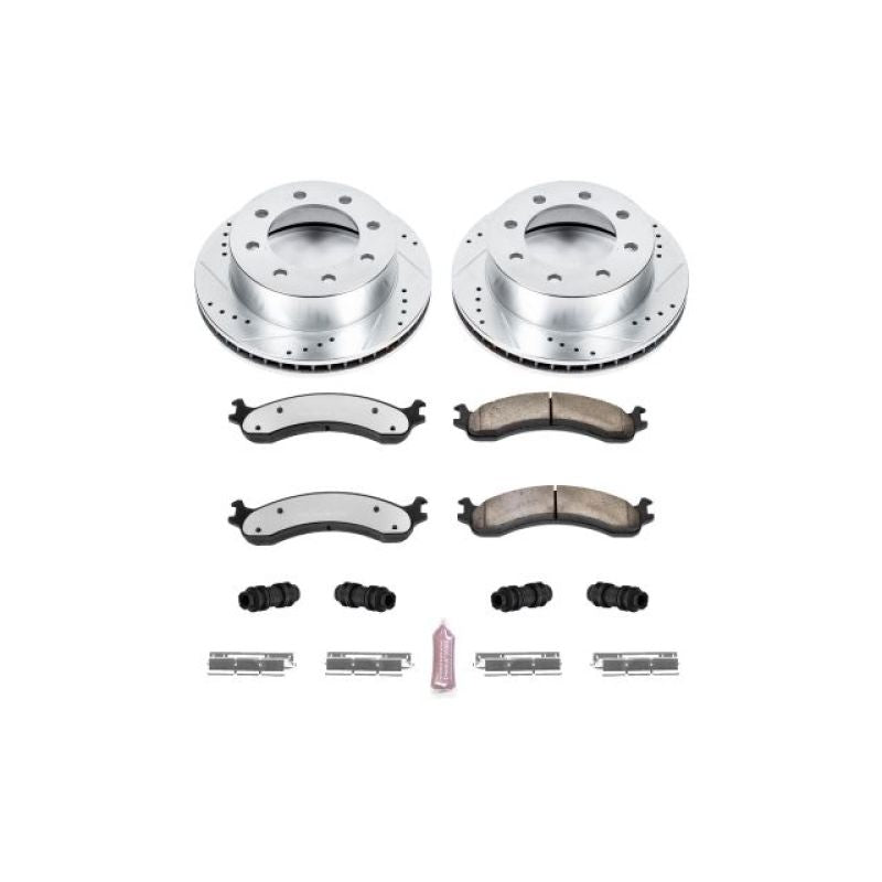 PSB Z36 Truck & Tow Kit - Power Stop 00-02 Dodge Ram 2500 Front Z36 Truck & Tow Brake Kit