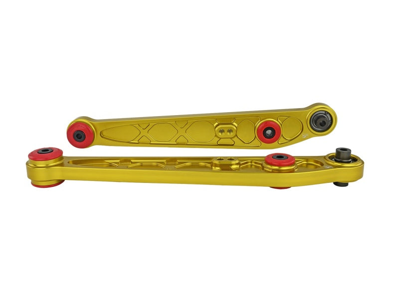 SK Alpha Control Arms - Skunk2 Honda/Acura EK Alpha Series Rear Lower Control Arm Set - Gold
