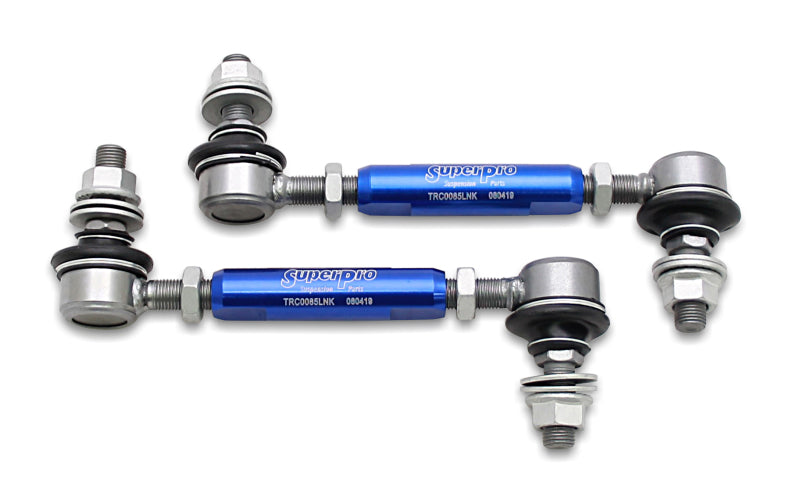 SPR Sway Bar Links - SuperPro 12mm Hd Adj Sway Bar Link 85mm