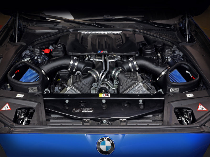 AFE Magnum FORCE Stage-2 Cold Air Intakes - aFe POWER Magnum FORCE Stage-2 Pro 5R Cold Air Intake System 12-19 BMW M5 (F10) / M6 (F12/13)