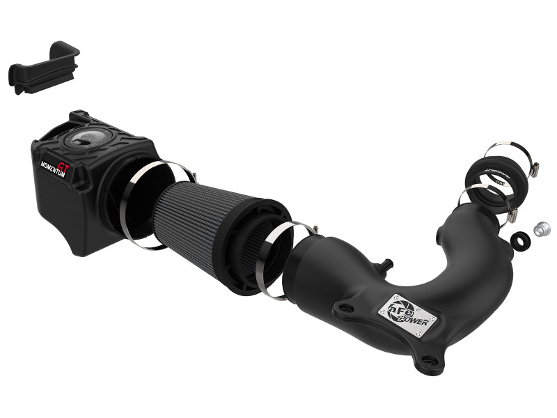 AFE Momentum GT Cold Air Intakes - aFe Momentum GT Pro DRY S CAI System 12-18 Jeep Wrangler (JK) V6-3.6L (Only Models w/Sprintex S/C)
