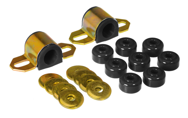 PRO Sway/End Link Bush - Blk - Prothane 80-86 Nissan 720 / Hardbody 4wd Front Sway Bar Bushings - 21mm - Black