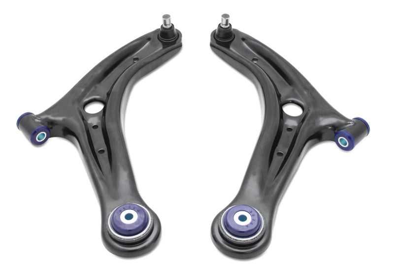 SPR Control Arms - Front - SuperPro 14-19 Ford Fiesta ST Front Lower Control Arm Set w/ Preinstalled SuperPro Bushings
