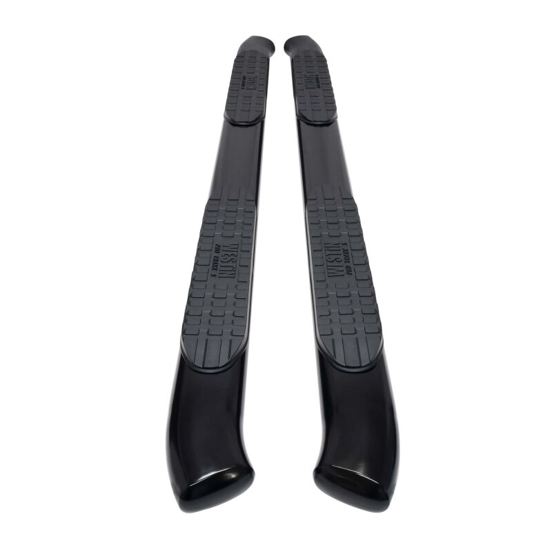 WES Nerf Bars - PRO TRAXX 5 - Westin 24-26 Toyota Tacoma Double Cab PRO TRAXX 5 Oval Nerf Step Bars - Black