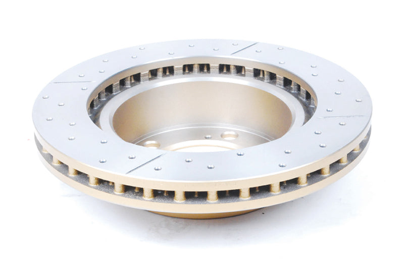 DBA Street Slot&Drill Rotors - DBA 09-15 Toyota Landcruiser / 10-13 Lexus GX460 Front Drilled & Slotted Street Series Rotor