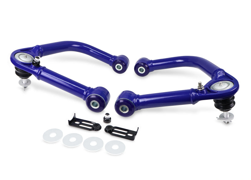 SPR Control Arms - Front - SuperPro 22-23 Toyota Tundra Fixed Offset Front Upper Control Arm Set