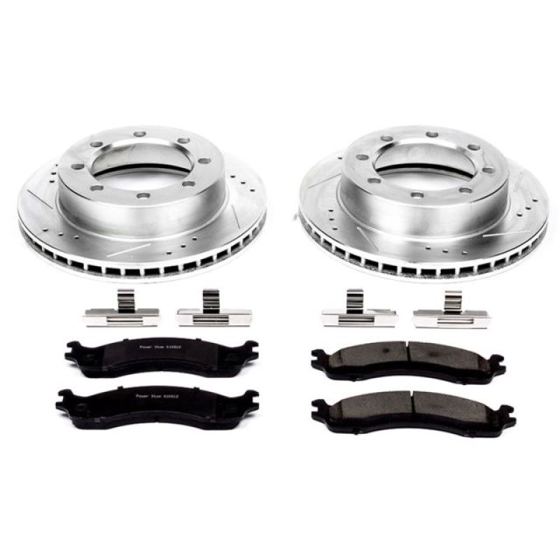 PSB Z23 Evolution Kit - Power Stop 95-99 Ford F-250 Front Z23 Evolution Sport Brake Kit