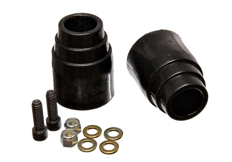 ES Bump Stops - Black - Energy Suspension 00-04 Ford Excursion Base Rear Axle Bump Stop Set