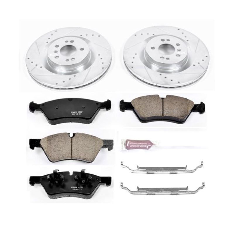 PSB Z23 Evolution Kit - Power Stop 05-06 Mercedes-Benz G55 AMG Front Z23 Evolution Sport Brake Kit