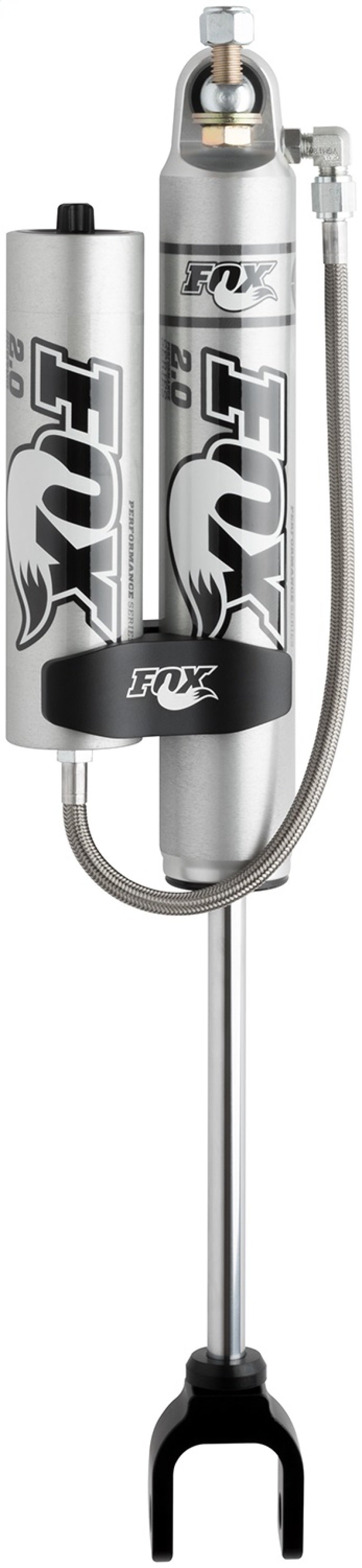 FOX 2.0 Perf Shock - Fox 11+ Chevy HD 2.0 Performance Series 7.9in. Smooth Body Remote Res. Front Shock / 4-6in. Lift