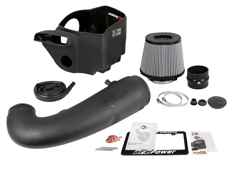 AFE Magnum FORCE Stage-2 Cold Air Intakes - aFe Magnum FORCE Pro Dry S Cold Air Intake System 11-19 Jeep Grand Cherokee (WK2) V8-5.7L