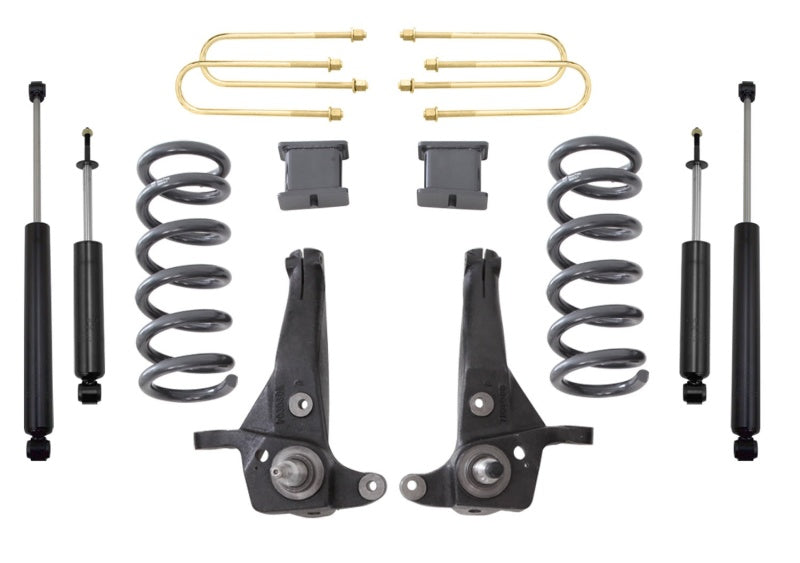 MXT Lift Spindles - MaxTrac 98-00 Ford Ranger 2WD 4 Cyl w/Coil Susp. (Non Stabilitrak) 6in/3in Spindle Lift Kit
