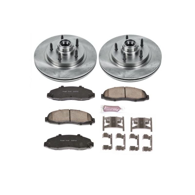 PSB Autospecialty Kit - Power Stop 97-00 Ford F-150 Front Autospecialty Brake Kit
