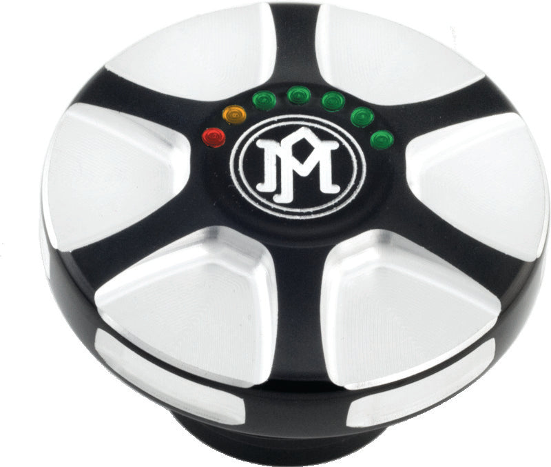 PFM Tank Accessories - Performance Machine Led Fuel Gauge Array - Contrast Cut