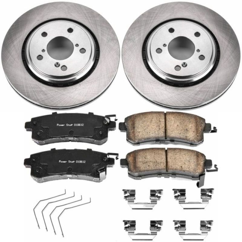 PSB Autospecialty Kit - Power Stop 15-17 Honda Odyssey Front Autospecialty Brake Kit