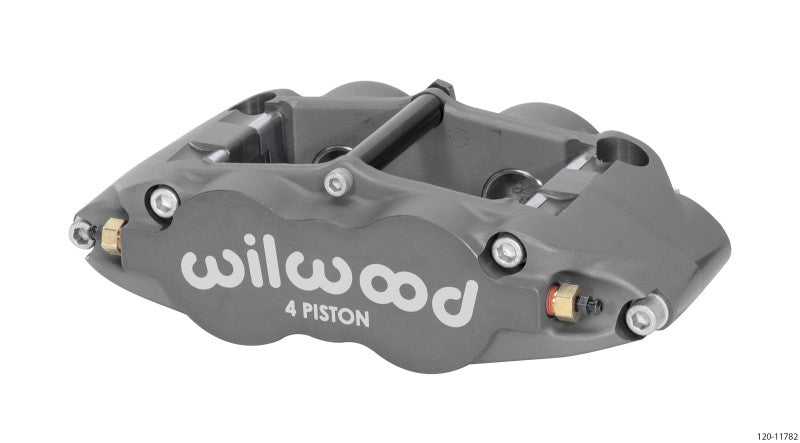 WIL Superlite Caliper - Wilwood Caliper-Narrow Superlite 4R - Ano 1.12/1.12in Pistons 1.10in Disc