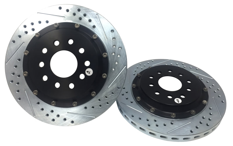 BAE Eradispeed Rotors - Baer Brakes 88-96 Chevrolet Corvette Eradispeed+ Front SDZ 2-Piece Performance Brake Rotors