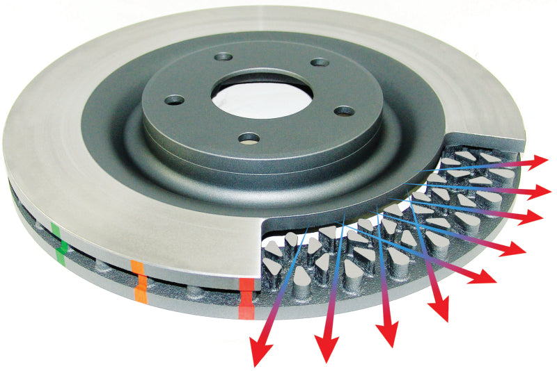 DBA Street Slot&Drill Rotors - DBA 06+ MX-5 Miata Front Drilled & Slotted Street Series Rotor