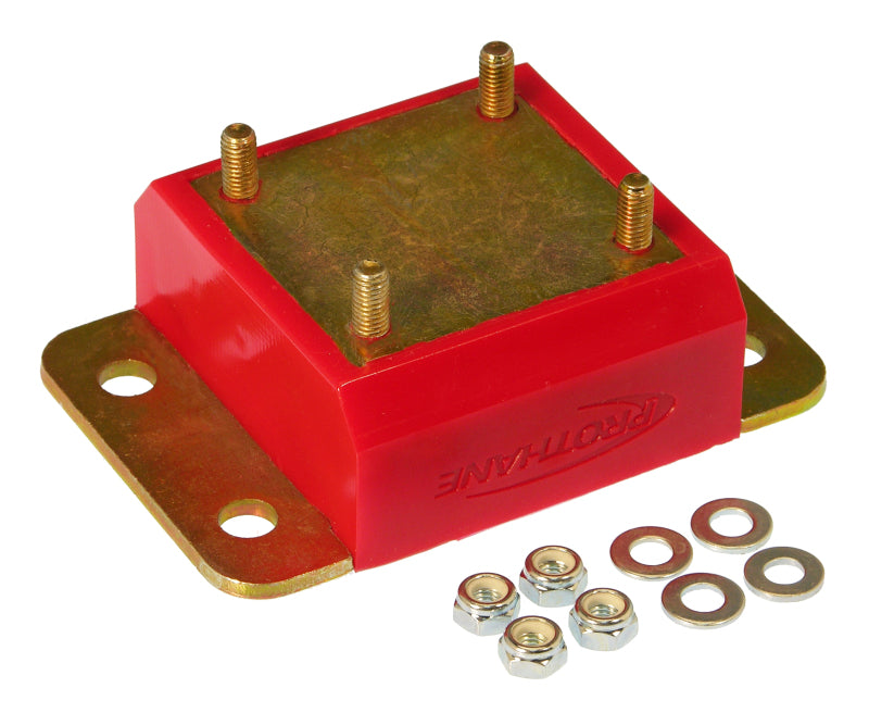 PRO Transmission Mounts - Red - Prothane 97-00 Jeep TJ Trans Mount - Red