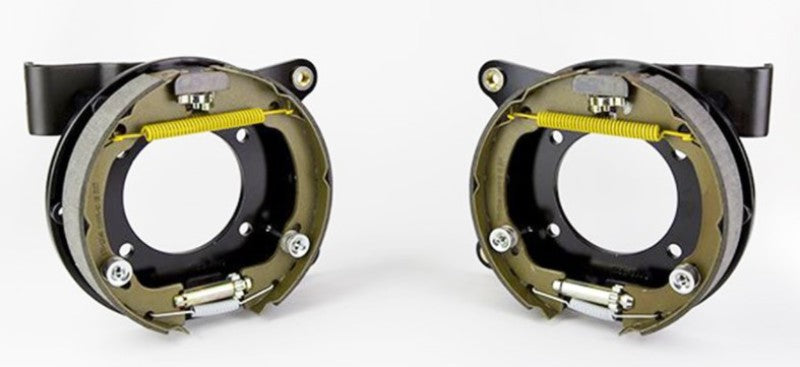 WIL Caliper Brackets - Wilwood Brackets (2) - Disc/Drum 12 Bolt Chevy 2.81in Offset 1pc vented