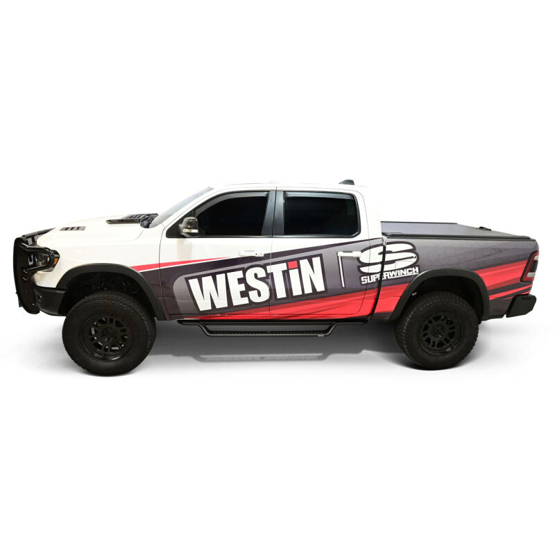 WES Running Boards - Outlaw - Westin 19-25 RAM 1500 CC (Excl. 1500 Classic) Outlaw Drop Running Boards - Tex. Blk