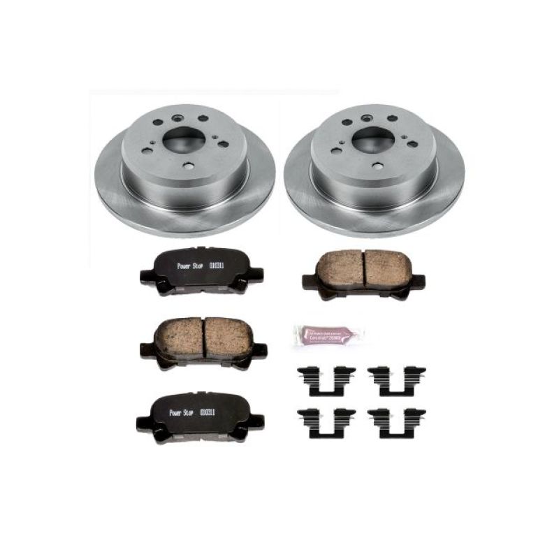 PSB Autospecialty Kit - Power Stop 05-07 Toyota Avalon Rear Autospecialty Brake Kit