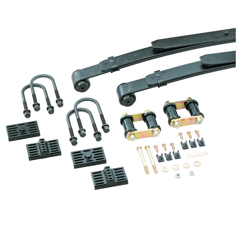 HOT Leaf Springs w Shackles - Hotchkis 70-81 GM F-Body 1 1/2 inch drop Leaf Springs w/ Shackles and Harware