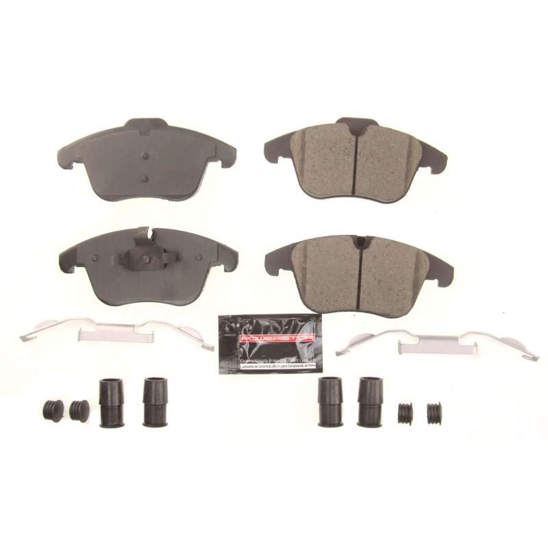 PSB Z23 Evolution Brake Pads - Power Stop 16-18 Jaguar XE Front Z23 Evolution Sport Brake Pads w/Hardware