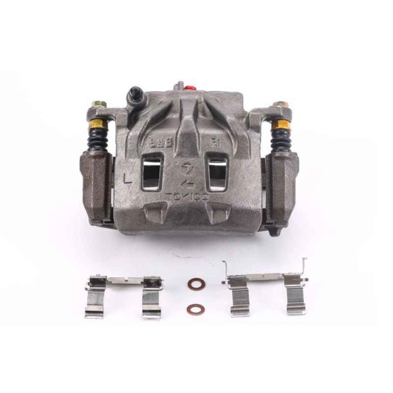 PSB Autospecialty Caliper - Power Stop 06-07 Subaru B9 Tribeca Front Left Autospecialty Caliper w/Bracket