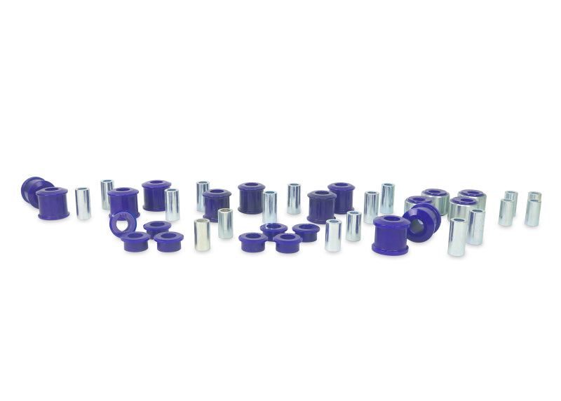 SPR Bushings - Radius Rods - SuperPro 1991 Toyota Land Cruiser Base Front / Rear Vehicle Bushing Kit - 2 Deg. Caster Correction