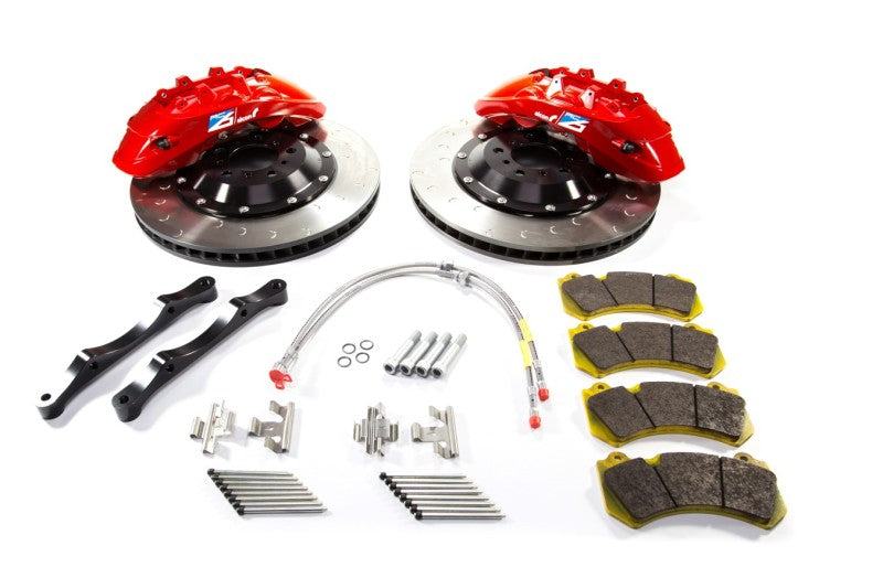 ALC Front Brake Kits - Alcon 2015+ BMW M3 F80 400x34mm 6 Piston Front Brake Upgrade Kit - Red