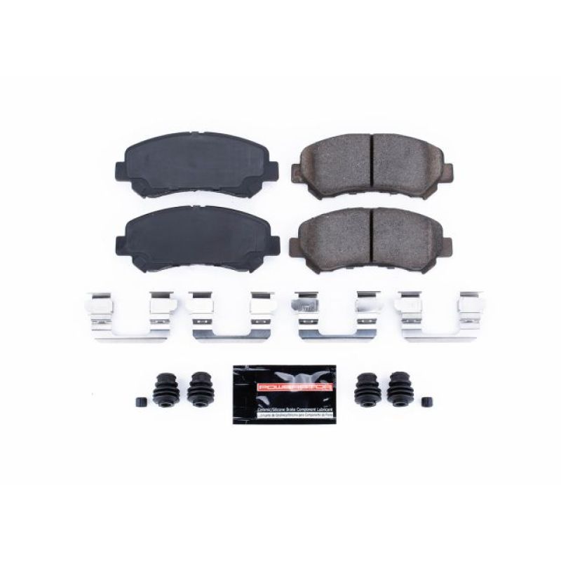 PSB Z23 Evolution Brake Pads - Power Stop 14-17 Nissan Juke Front Z23 Evolution Sport Brake Pads w/Hardware