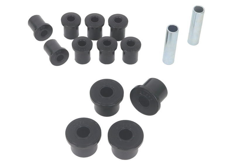 WL Bushings - Spring - Whiteline 1981-1985 Jeep Scrambler Rear Leaf Spring & Shackle Bushings