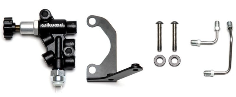 WIL Hardware - Wilwood Tandem Master Cylinder Mounting Bracket R/H Kit w/ Prop Valve