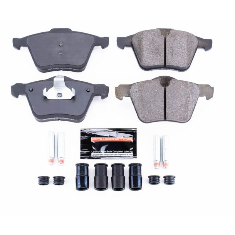 PSB Z23 Evolution Brake Pads - Power Stop 15-17 Volvo S60 Front Z23 Evolution Sport Brake Pads w/Hardware