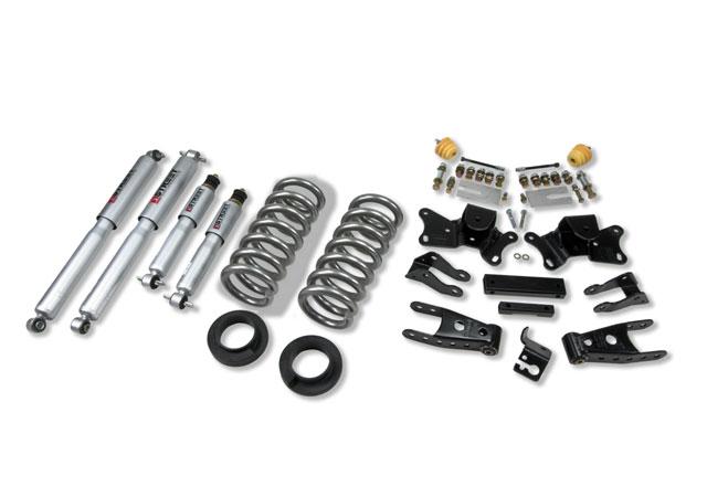 BT Lower Kit w SP Shocks - Belltech LOWERING KIT WITH SP SHOCKS