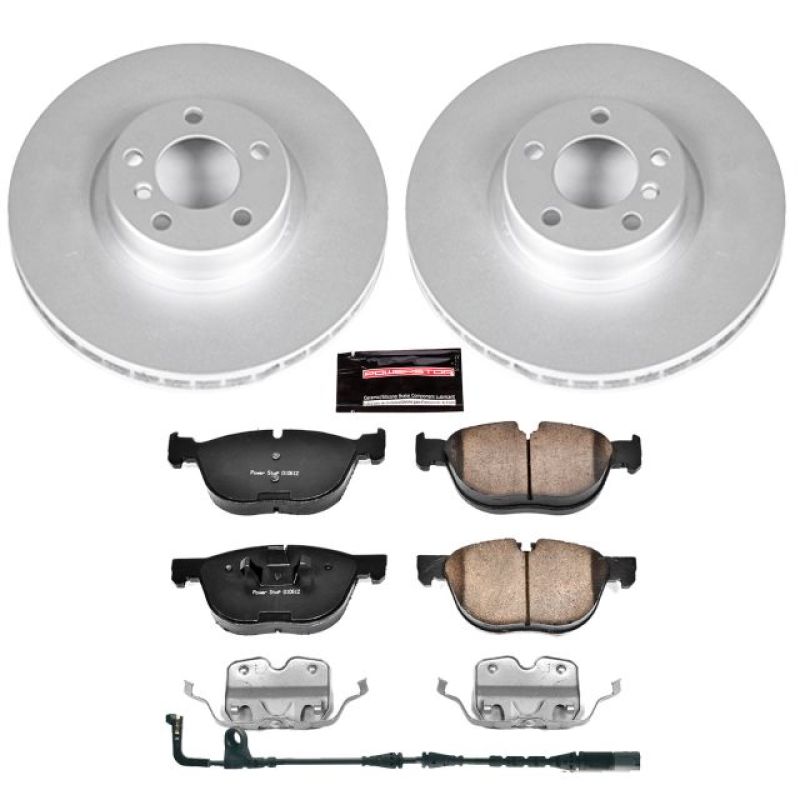 PSB Z23 Evolution Coated Kit - Power Stop 07-10 BMW X5 Front Z23 Evolution Sport Coated Brake Kit